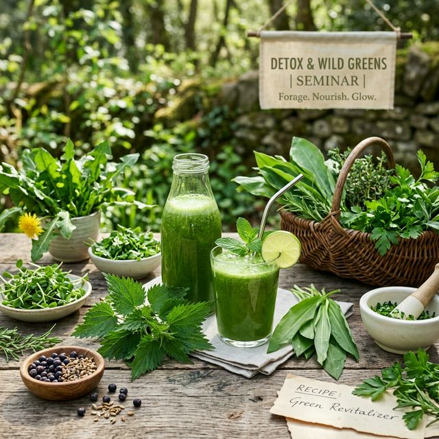 Detox und das "wilde" Grün